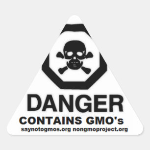 El pegatina de GMO dice no al apoyo de GMO. 37