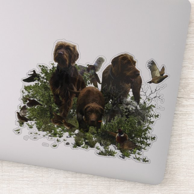 El Pegatina de Pudelpuntero (Detalle)