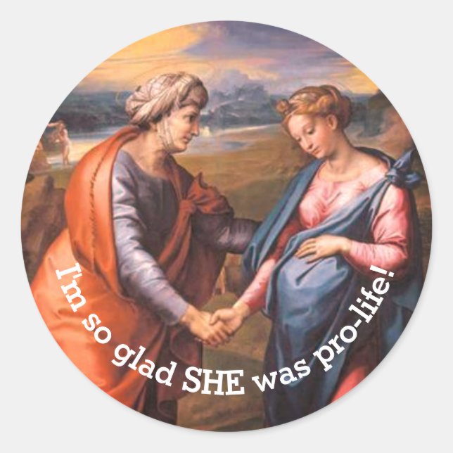 El Pegatina de Ronda Clásica de Visitas (Anverso)