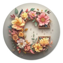 El Pegatina de sobres de la letra C