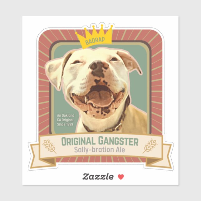 El Pegatina de vinílico Queen Machine de BADRAP (Hoja)