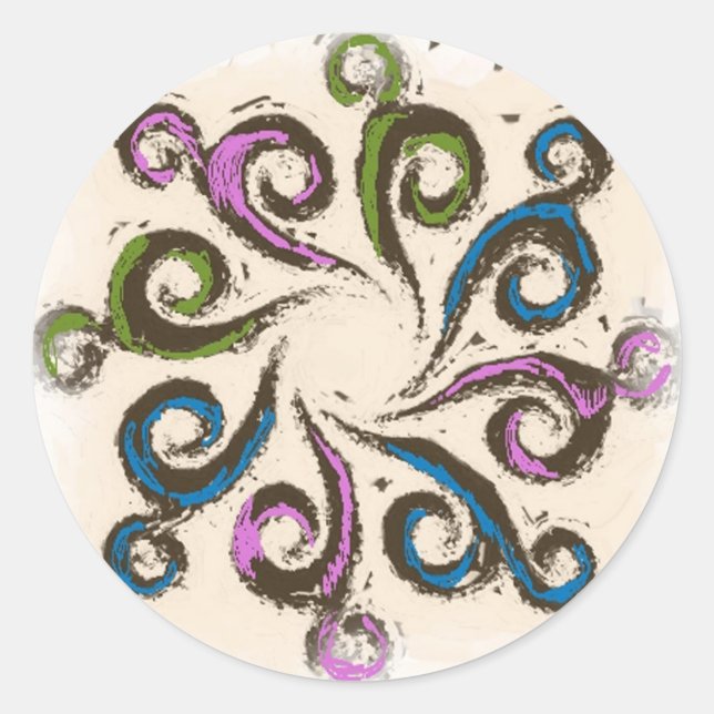 El Pegatina del Gran Curl (Anverso)