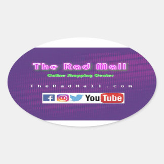 El Pegatina Oval del "Website" del Rad Mall
