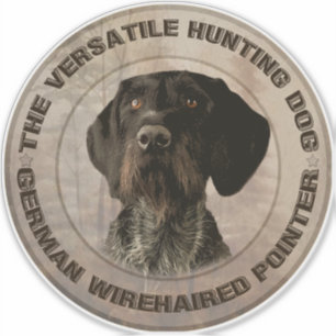 El Pegatina versátil de los perros cazadores