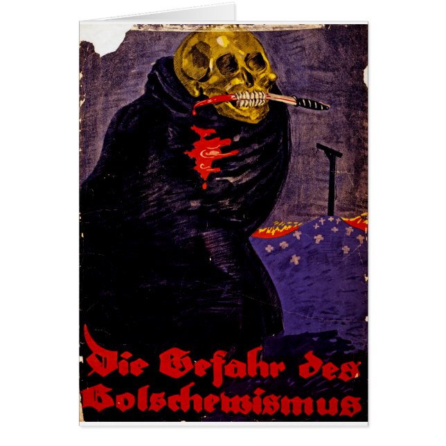 El peligro del bolchevismo (Frente)