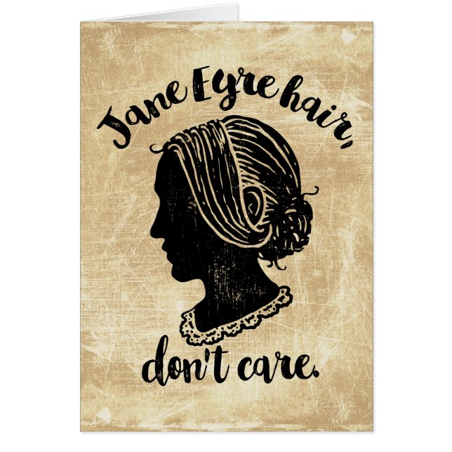 El pelo de Jane Eyre no cuida (Frente)
