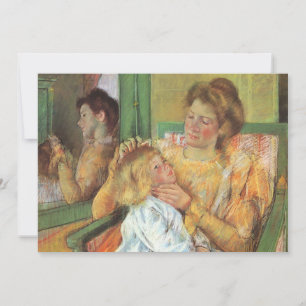El pelo de la madre   Mary Cassatt