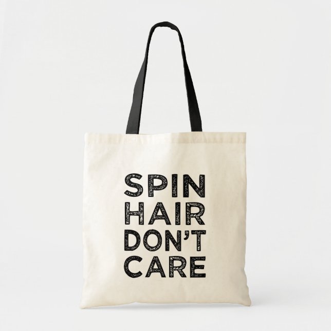 El pelo de la vuelta no cuida el bolso divertido (Frente)