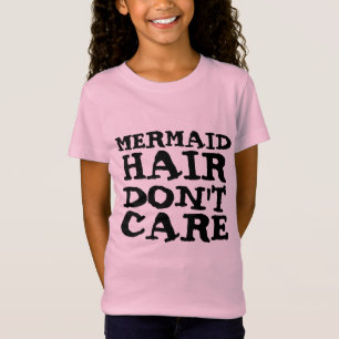 EL PELO MERMAID NO CUIDA LAS CAMISETAS Y LAS TOPAS