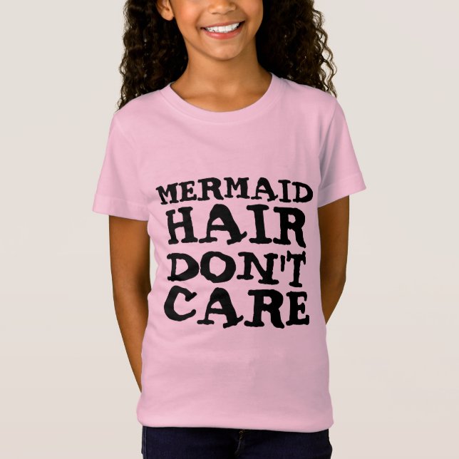 EL PELO MERMAID NO CUIDA LAS CAMISETAS Y LAS TOPAS (Anverso)
