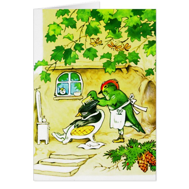 El peluquero del pájaro (Frente)