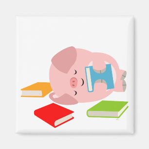 El pequeño imán del aficionado a los libros (cer