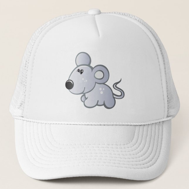 el pequeño ratón adentro relaja el gorra (Anverso)