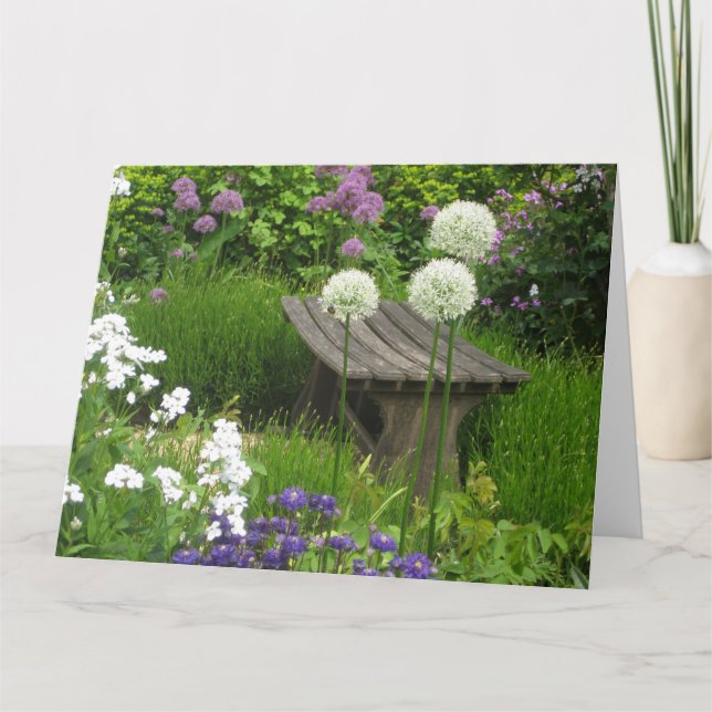 El pequeño salón - Gran tarjeta de felicitación pa (Anverso)