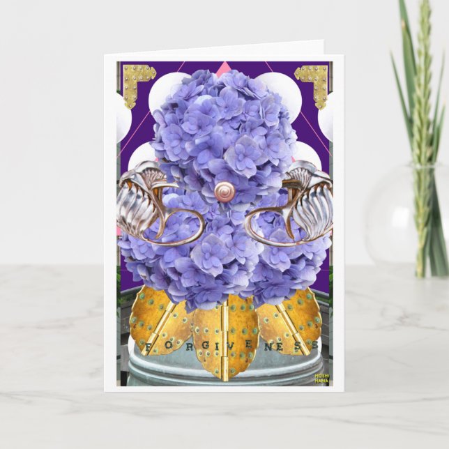 El perdón es una tarjeta de felicitación divina (Anverso)