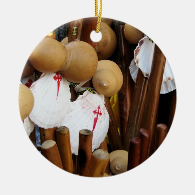 El peregrino descasca el ornamento (Frente)