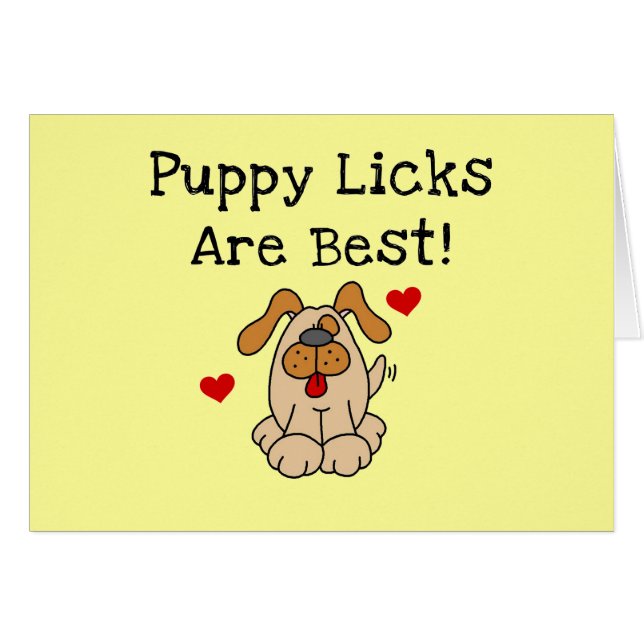 El perrito Licks es las mejores camisetas y regalo (Anverso (Horizontal))