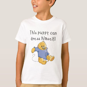 El perrito viste para arriba las camisetas y los
