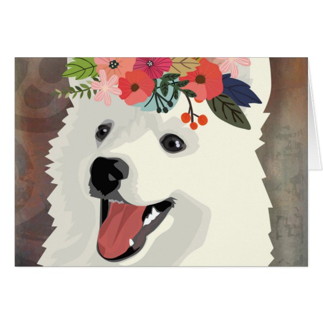 El perro esquimal americano engendra una corona de (Anverso (Horizontal))