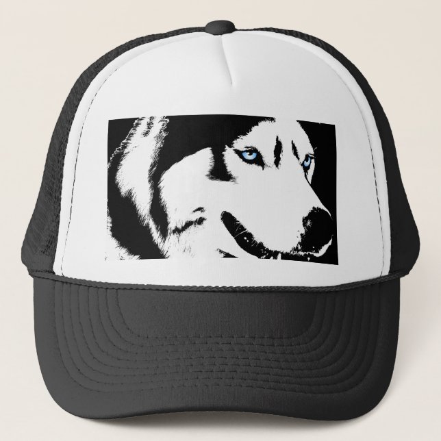 El perro esquimal capsula el regalo de los gorras (Anverso)