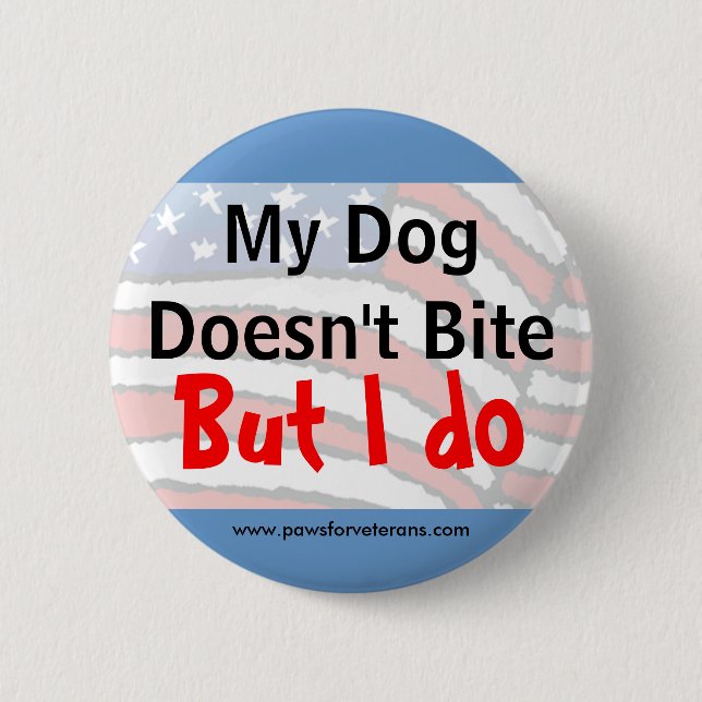 El perro no muerde el botón (Anverso)