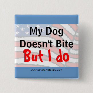 El perro no muerde el botón