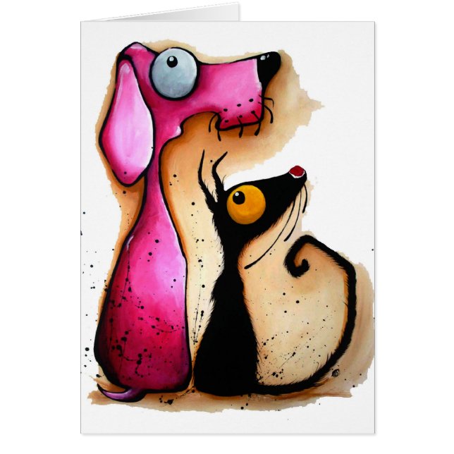 El perro rosado (Frente)