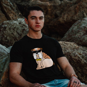 EL PERRO SOLUCIONA A LAS CAMISETAS DE BULLDOG