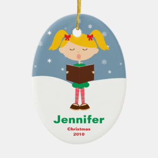 El personalizable embroma el ornamento del navidad