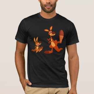 El Personalizado canguro papá y la camiseta del hi