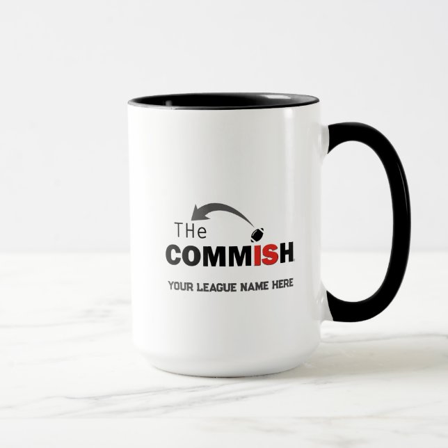 El Personalizado de la taza de café de la Comisión (Derecha)