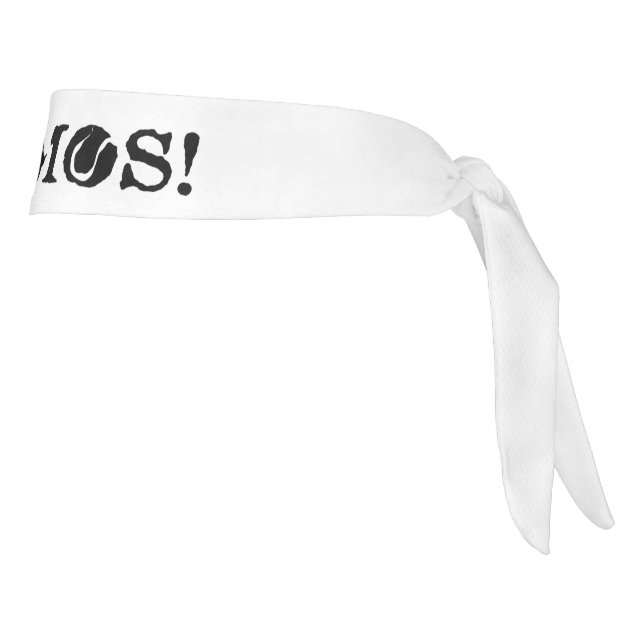 El personalizado de la venda del tenis de Vamos se (Girar 90)