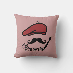El personalizado de Mustartista lanza almohada