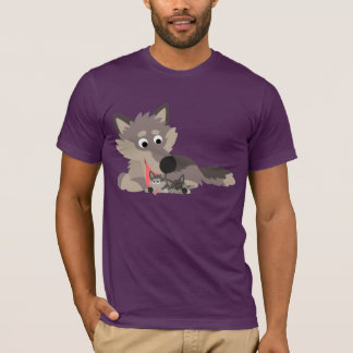El Personalizado dulce Dad Wolf y la camiseta de l