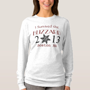 El personalizado I sobrevivió la camisa 2013 de l