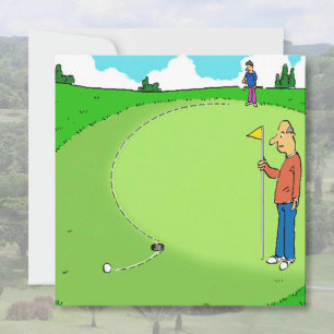 El Personalizado perdido de Golfer Putt