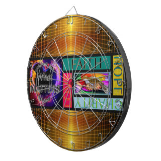 EL PERSONALIZADO PERFILÓ EL TABLERO DE DARDO DE LA