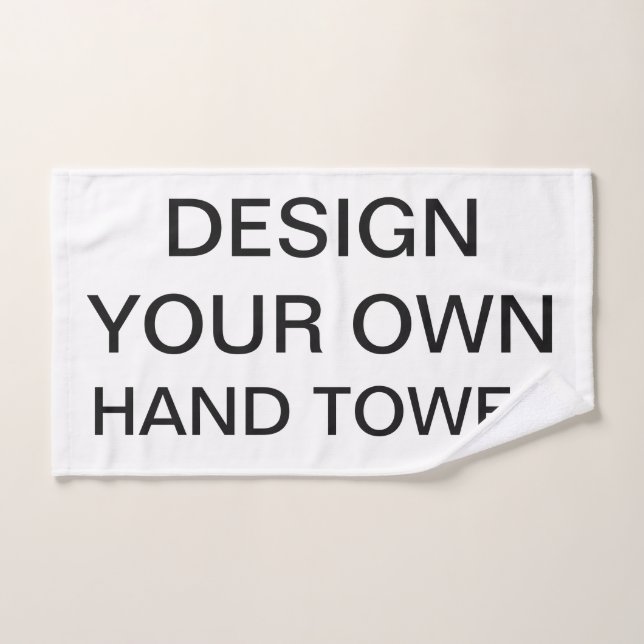 El personalizado personalizó 16" x 28" toalla de (Toalla de mano)