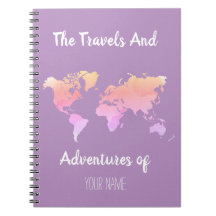 El personalizado Viaje-Inspiró el cuaderno