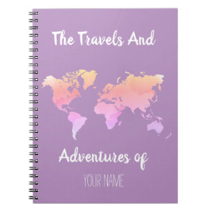 El personalizado Viaje-Inspiró el cuaderno