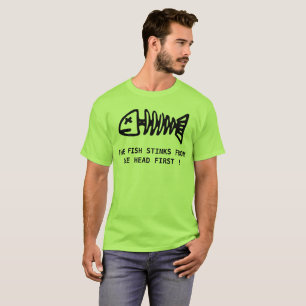 el pescado apesta de la camiseta principal