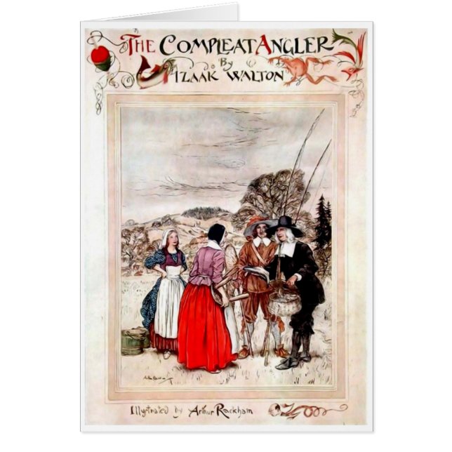 El pescador de Compleat, ilustracion de Arturo (Frente)