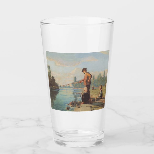 El pescador (pesca al aire libre) (enredo) (río) (Anverso)