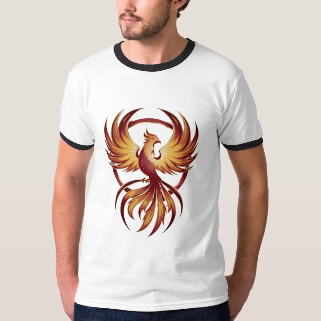 El Phoenix : Una Camiseta De Creatura Mítica (Anverso)