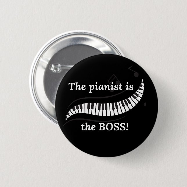 El pianista es el Botón del JEFE (Anverso y reverso)