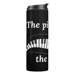El pianista es el vaso térmico BOSS