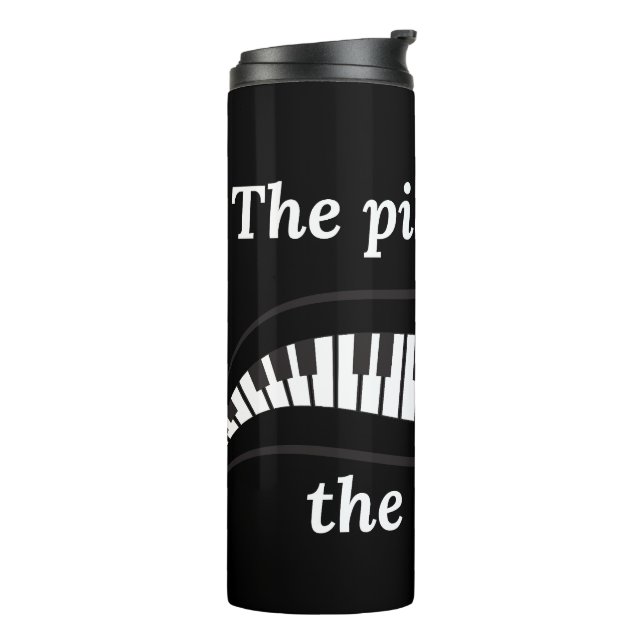 El pianista es el vaso térmico BOSS (Rotado hacia la izquierda)