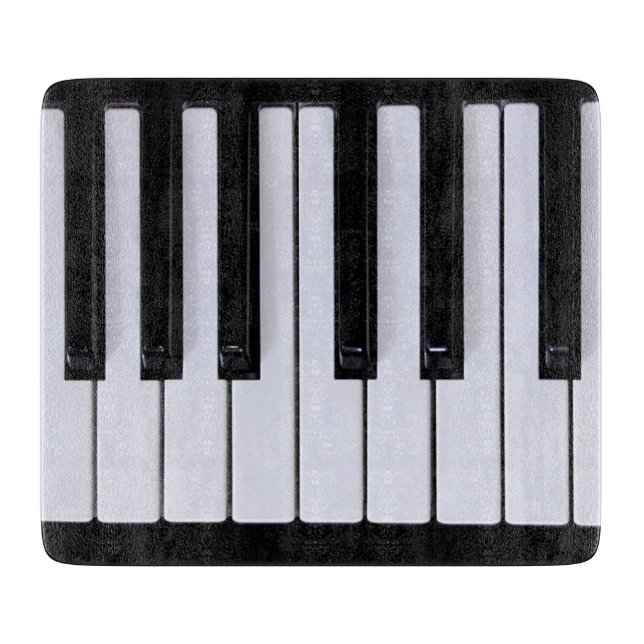 El piano blanco y negro cierra a la tabla de (Anverso)