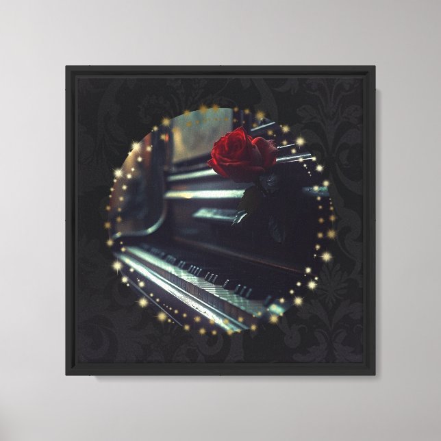 El piano - Lienzo envuelto (Anverso)