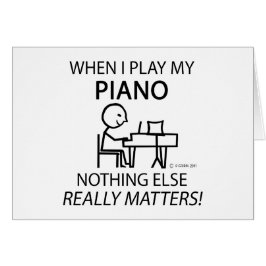 El piano nada más importa